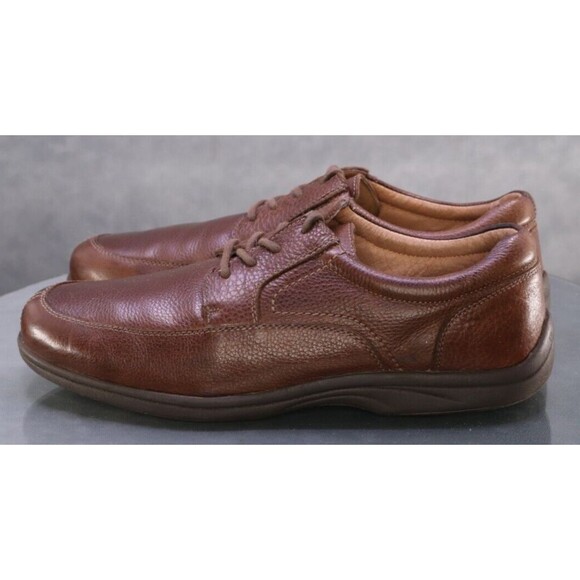 Abeo Smart 3820 Men\'s Comfort Tie Casual Shoes Size 12 Leather Brown main image 6